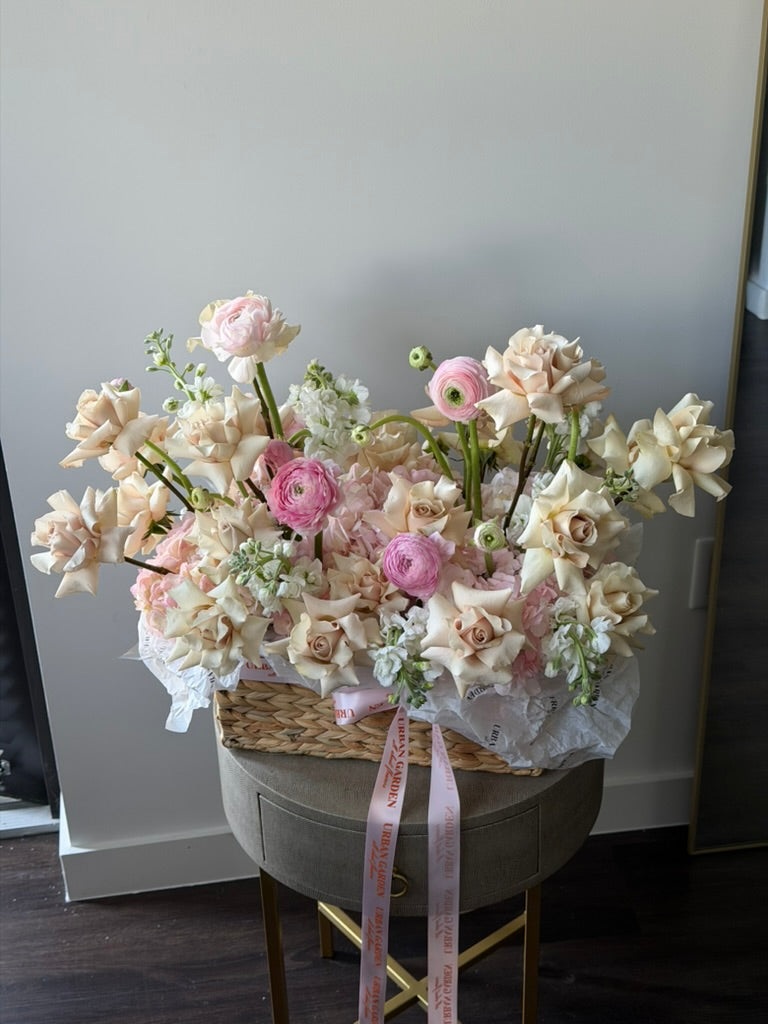 Pastel Romance Basket
