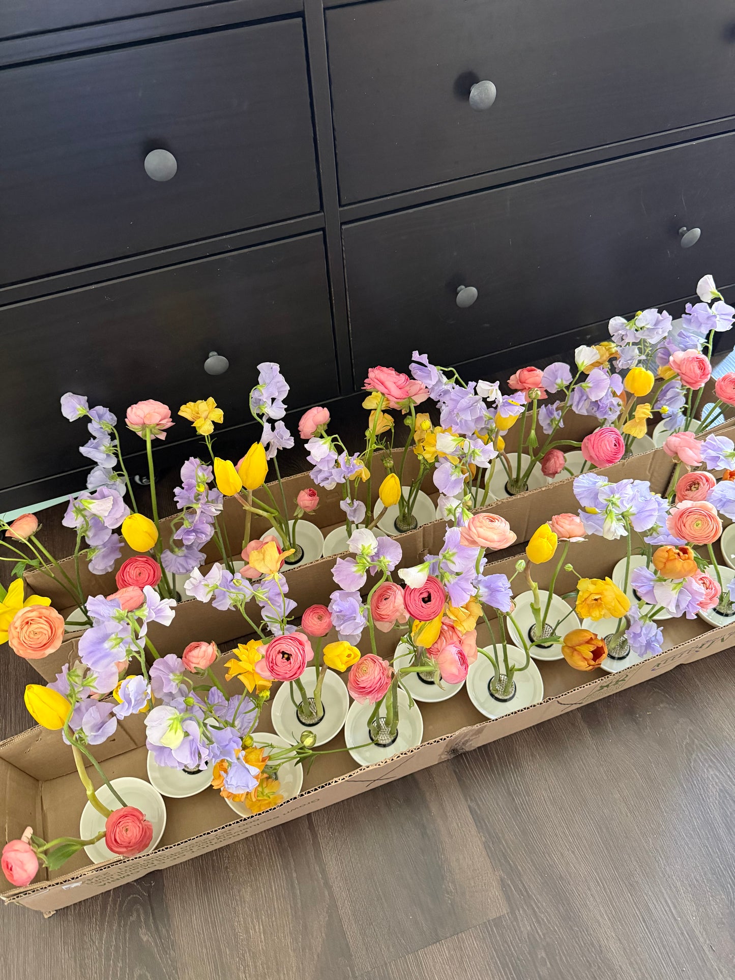 Contemporary Pastel Florals