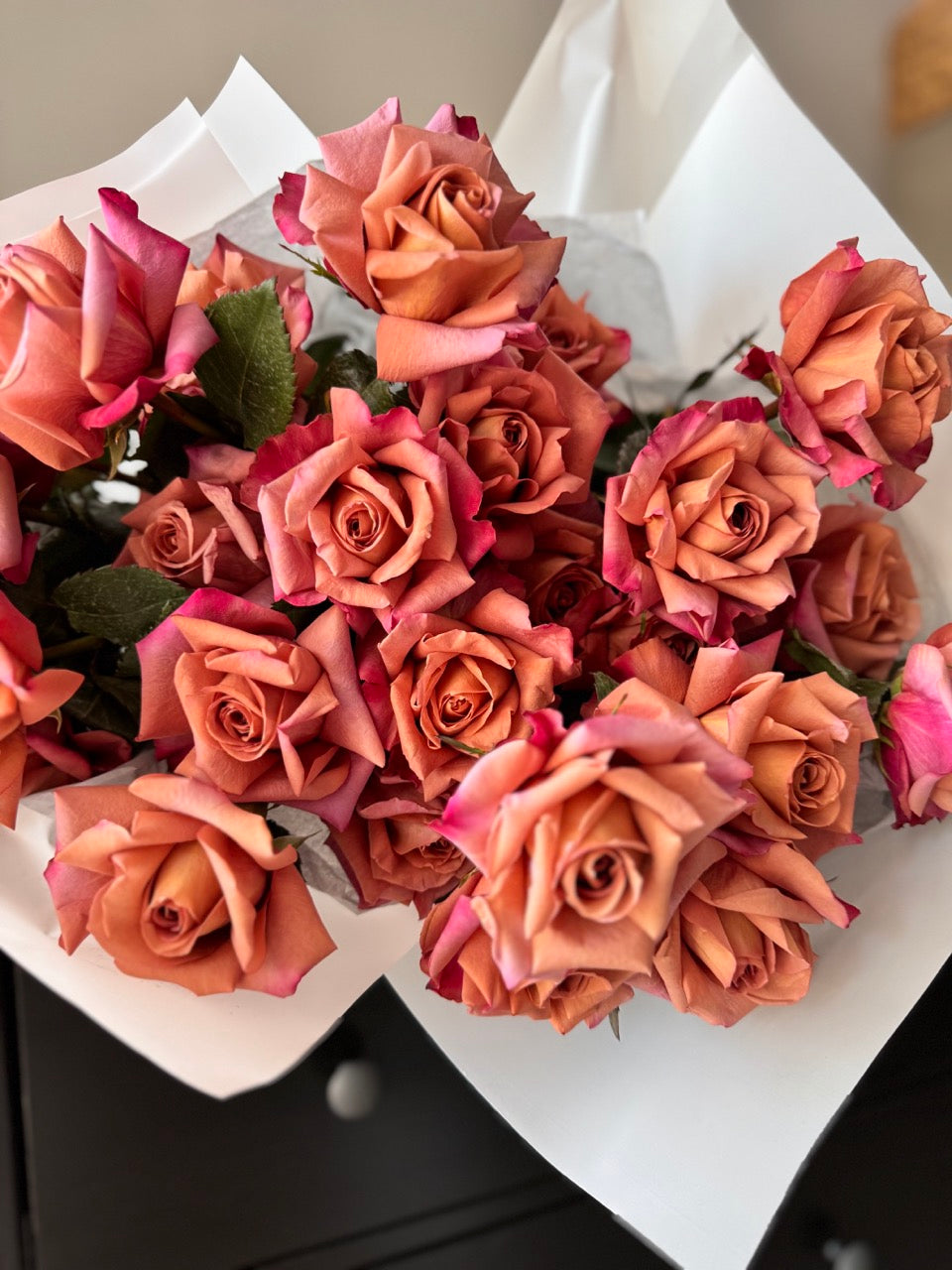 Bouquet Reflexed roses